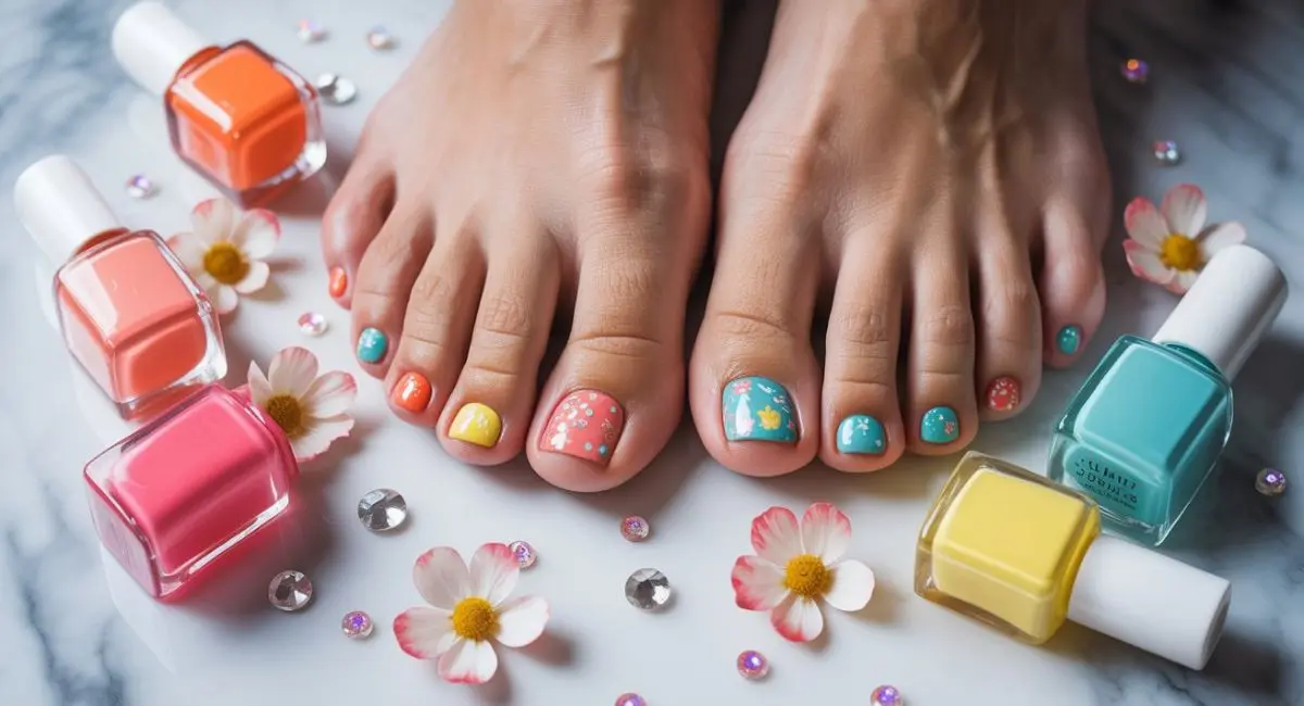 bold-and-bright-pedicures-that-turn-heads Bold & Bright Pedicures That Turn Heads